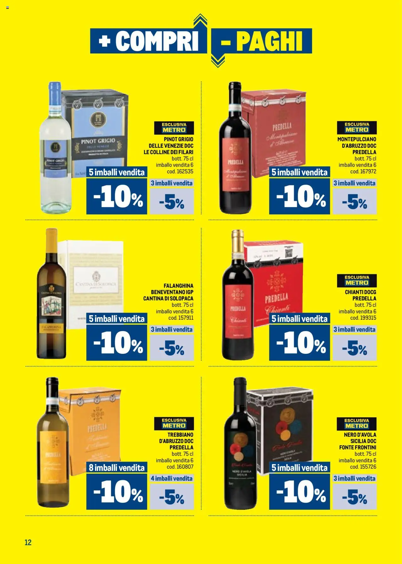 Metro + Compri - Paghi catalogo - pagina 12 - valido dal 09/07/2025