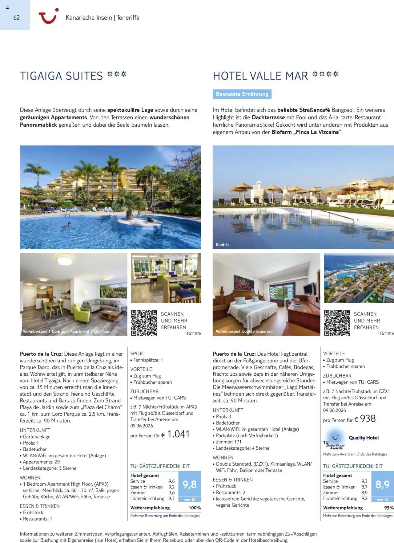 TUI Prospekt Kanaren, Kapverden & Senegal 2025/26	  - Seite 62 - gültig ab 01.11.2025