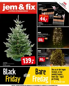 Forhåndsvisning Jem & fix - Black Friday gyldig fra 23/11/2025