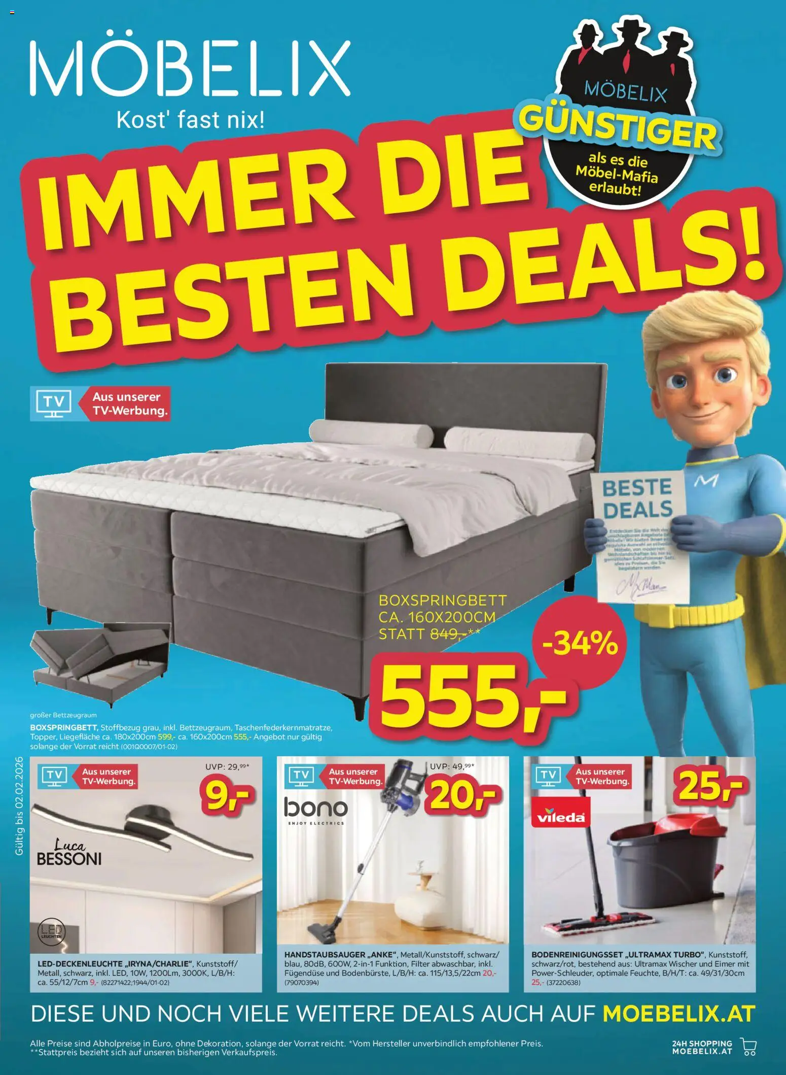 Möbelix Angebote - Seite 1- gültig ab 27.01.2026