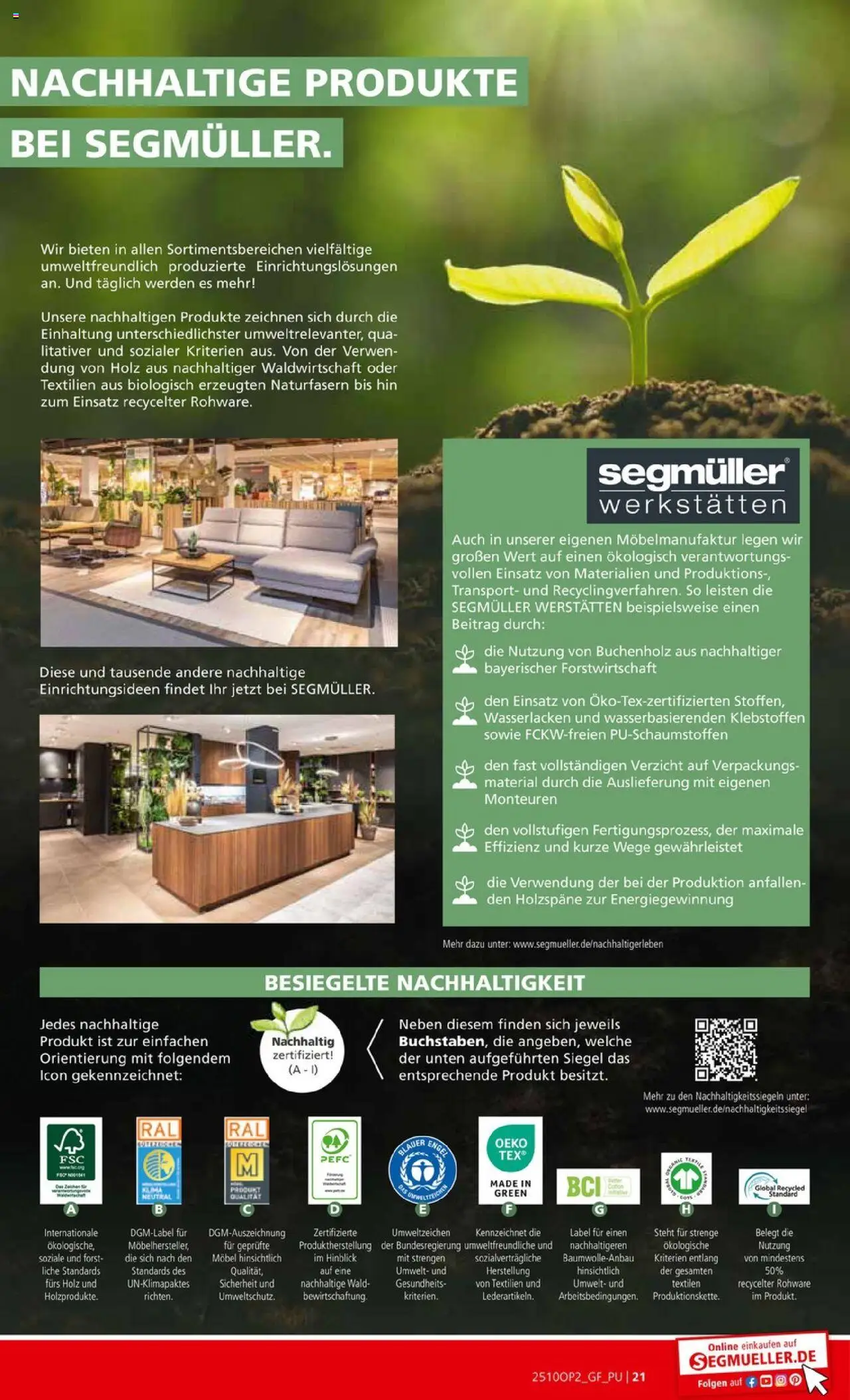 Segmüller Leuchten Spezial - Seite 21 - gültig ab 29.09.2025