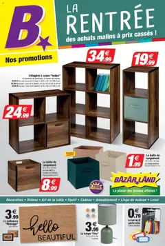 Aperçu Bazarland catalogue valable à partir du 13/08/2025