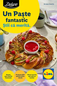 Lidl catalog - Paște valabil de la 02.03.2026