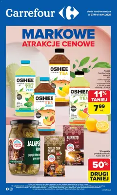 Podgląd Carrefour Gazetka - Markowe atrakcje cenowe ważny od 27.10.2025