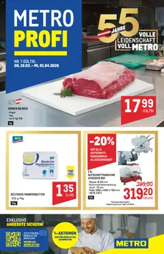 Vorschau Metro Profi gültig ab 19.03.2026