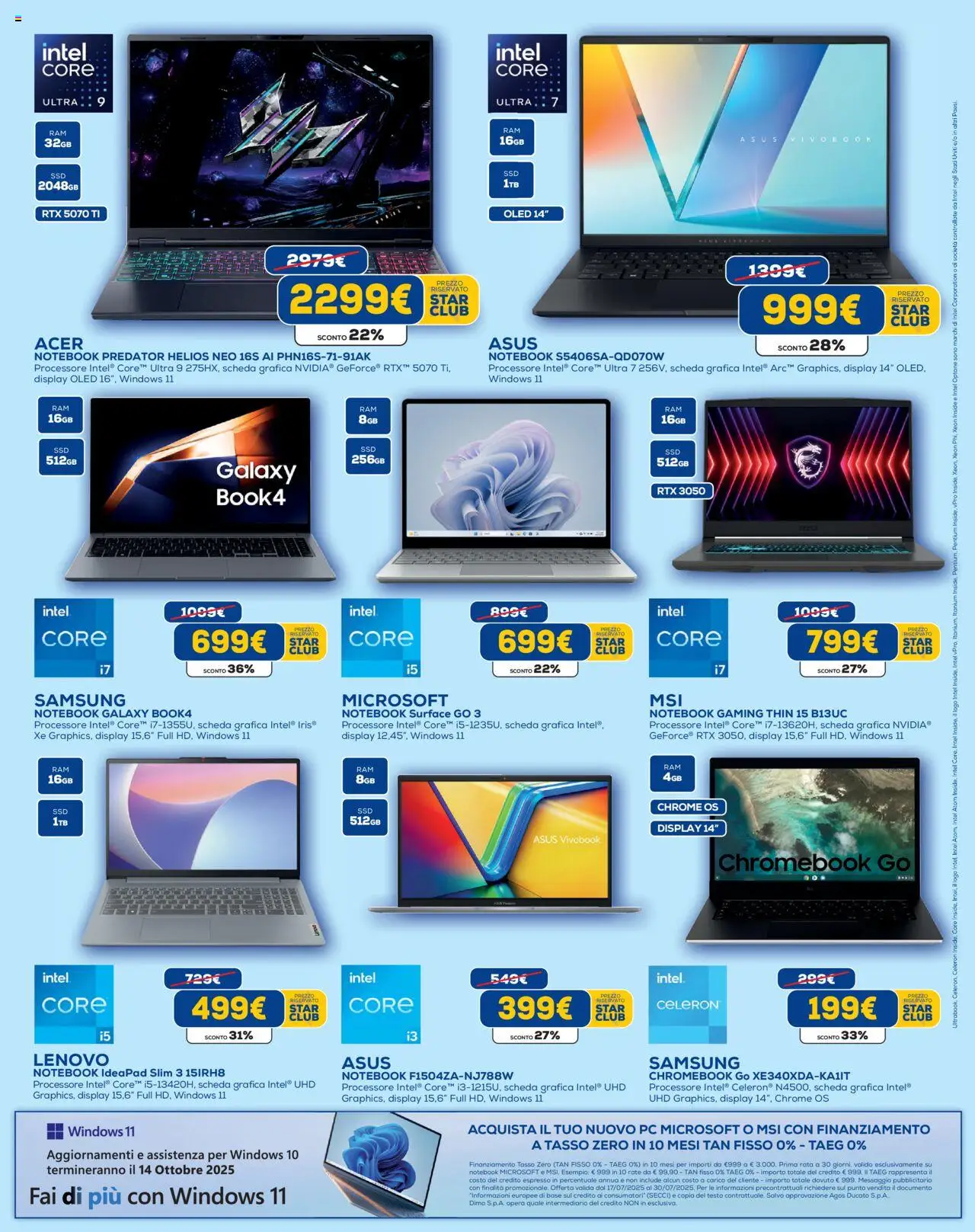 Volantino Euronics	 - pagina 8 - valido dal 17/07/2025
