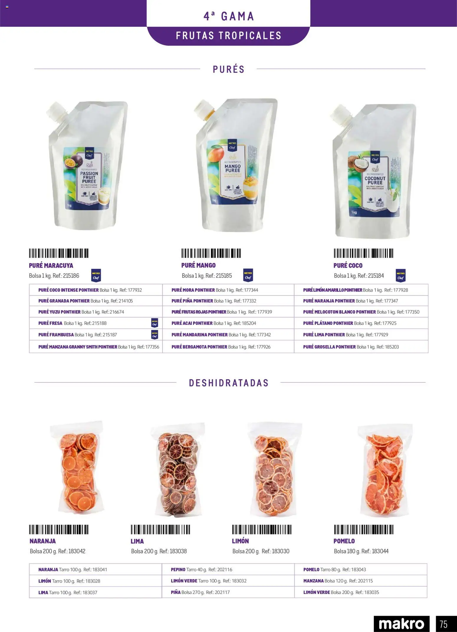 Makro - Especial Frutas y Verduras Península - Página de 75 - Válido desde 05/01/2026