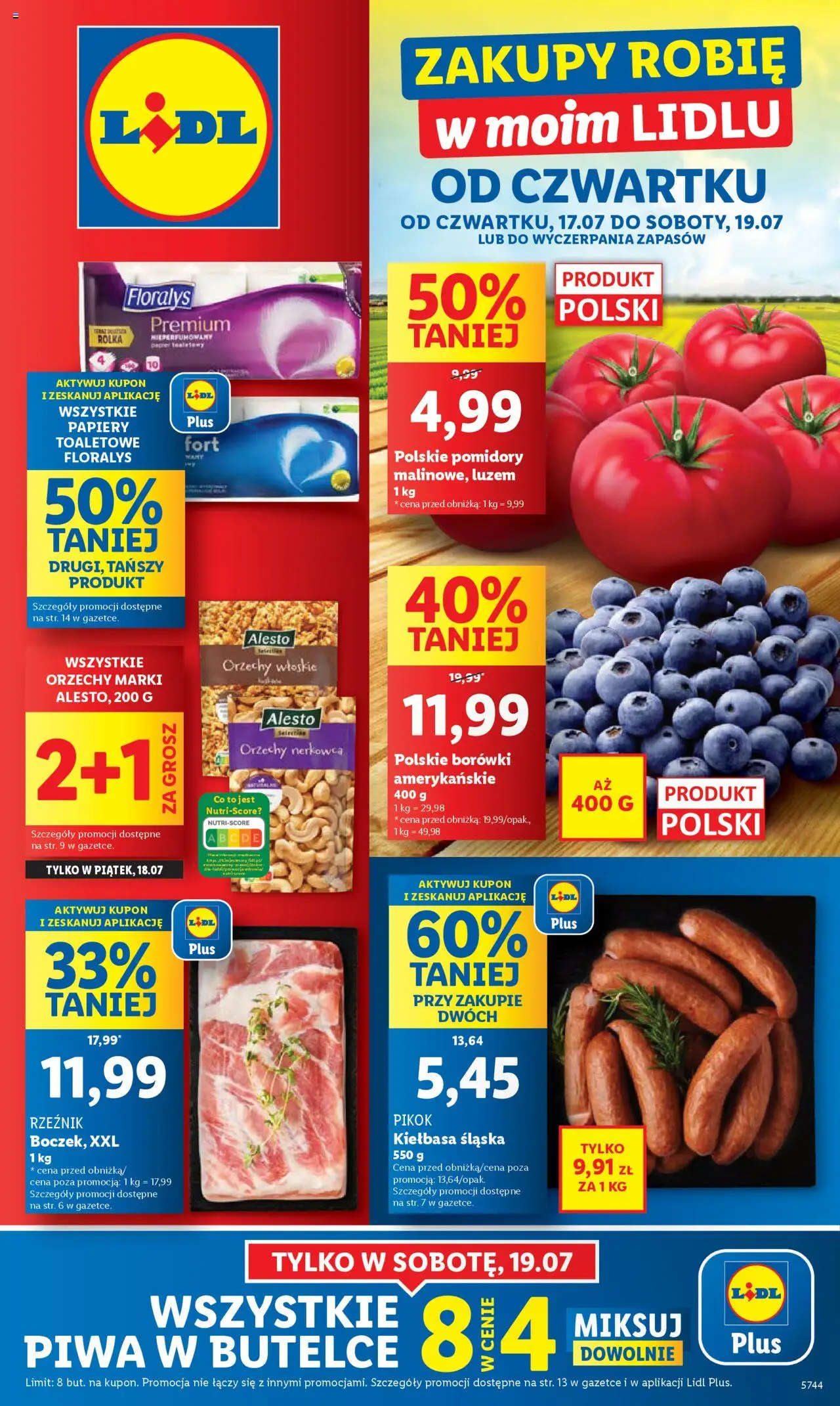 Lidl Gazetka - strona 1- ważny od 17.07.2025