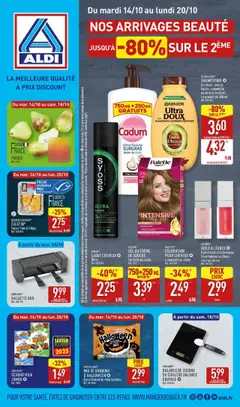 Aperçu Aldi catalogue semaine 42 valable à partir du 14/10/2025