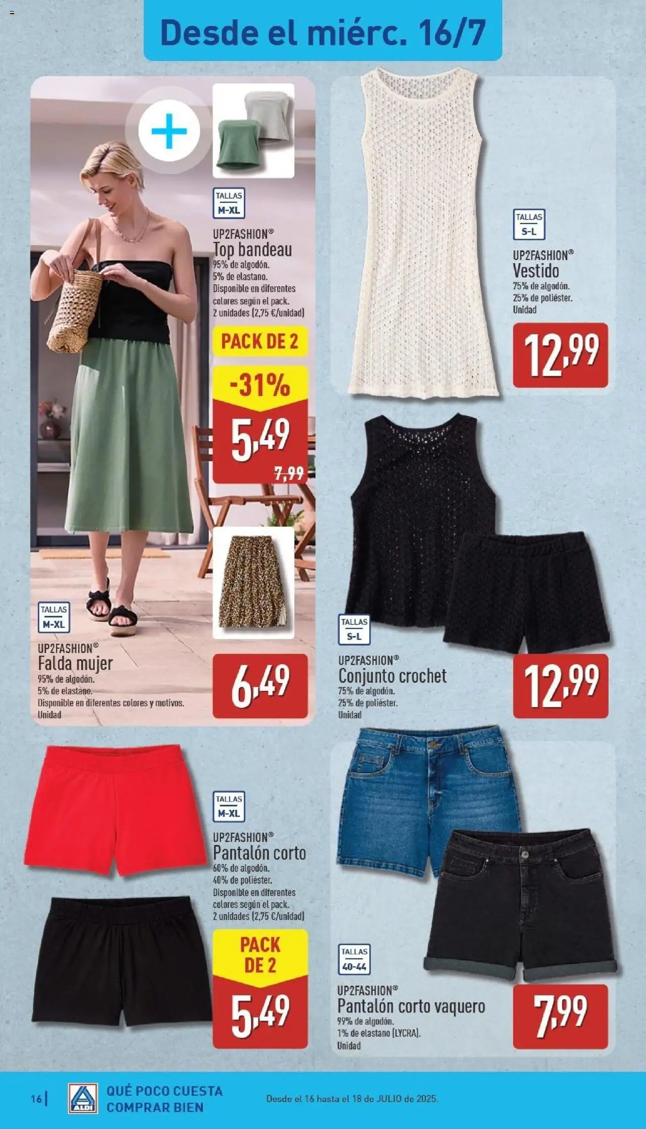 Aldi folleto Baleares - Página de 16 - Válido desde 14/07/2025