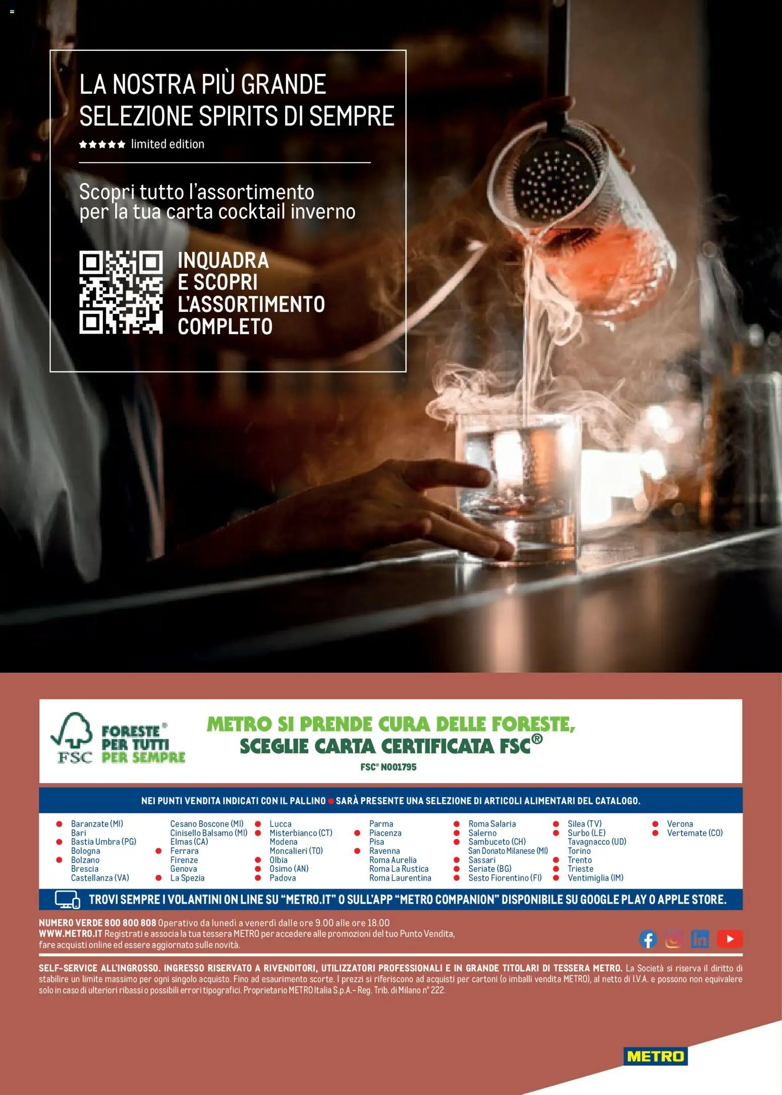Metro Spirits Collection catalogo - pagina 40 - valido dal 06/11/2025