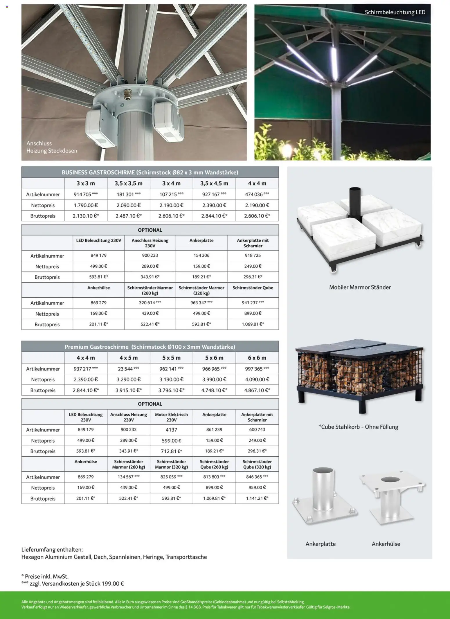 Selgros Profi-Faltpavillons - Seite 3 - gültig ab 22.01.2026
