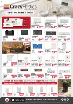 Preview Crazy Plastics Specials valid from 01/10/2025