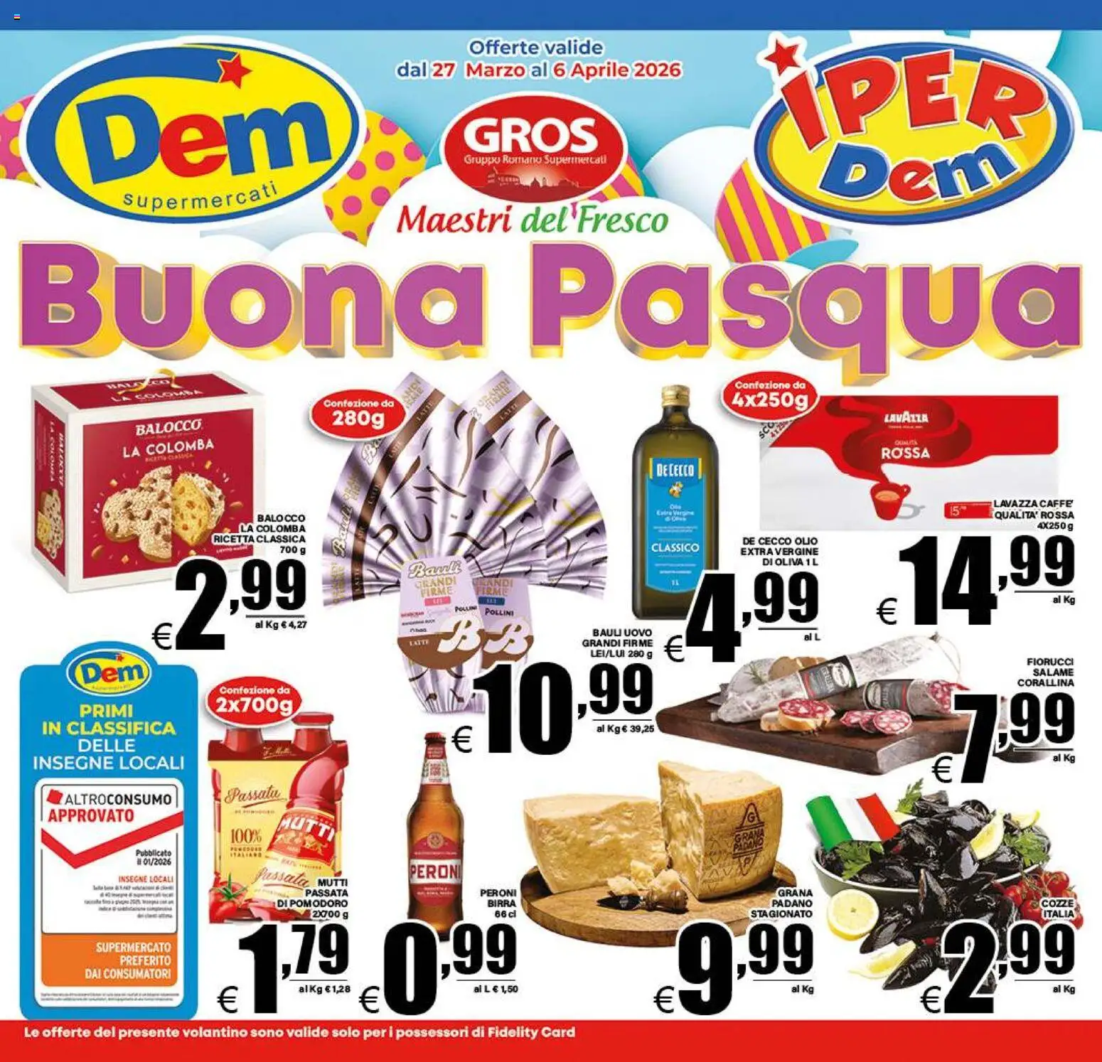 DEM volantino - pagina 1 - valido dal 27/03/2026