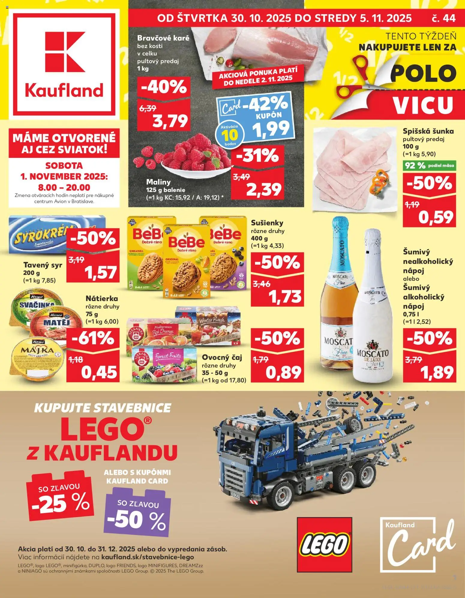 Kaufland SK Bratislava-Devínska Nová Ves - 1oldal - érvényes 2025.10.30.-tól