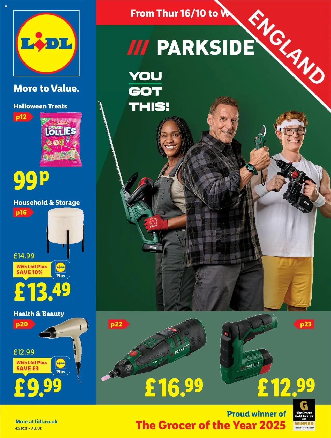 Lidl - Lidl Weekly - page 1- valid from 16/10/2025