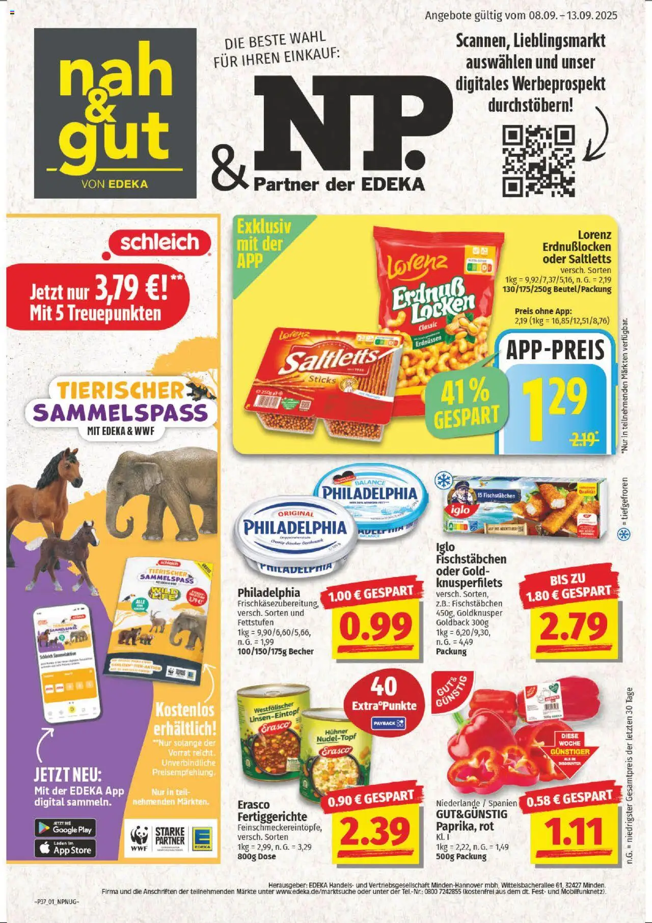 NP Discount Prospekt 	 - Seite 1 - gültig ab 08.09.2025