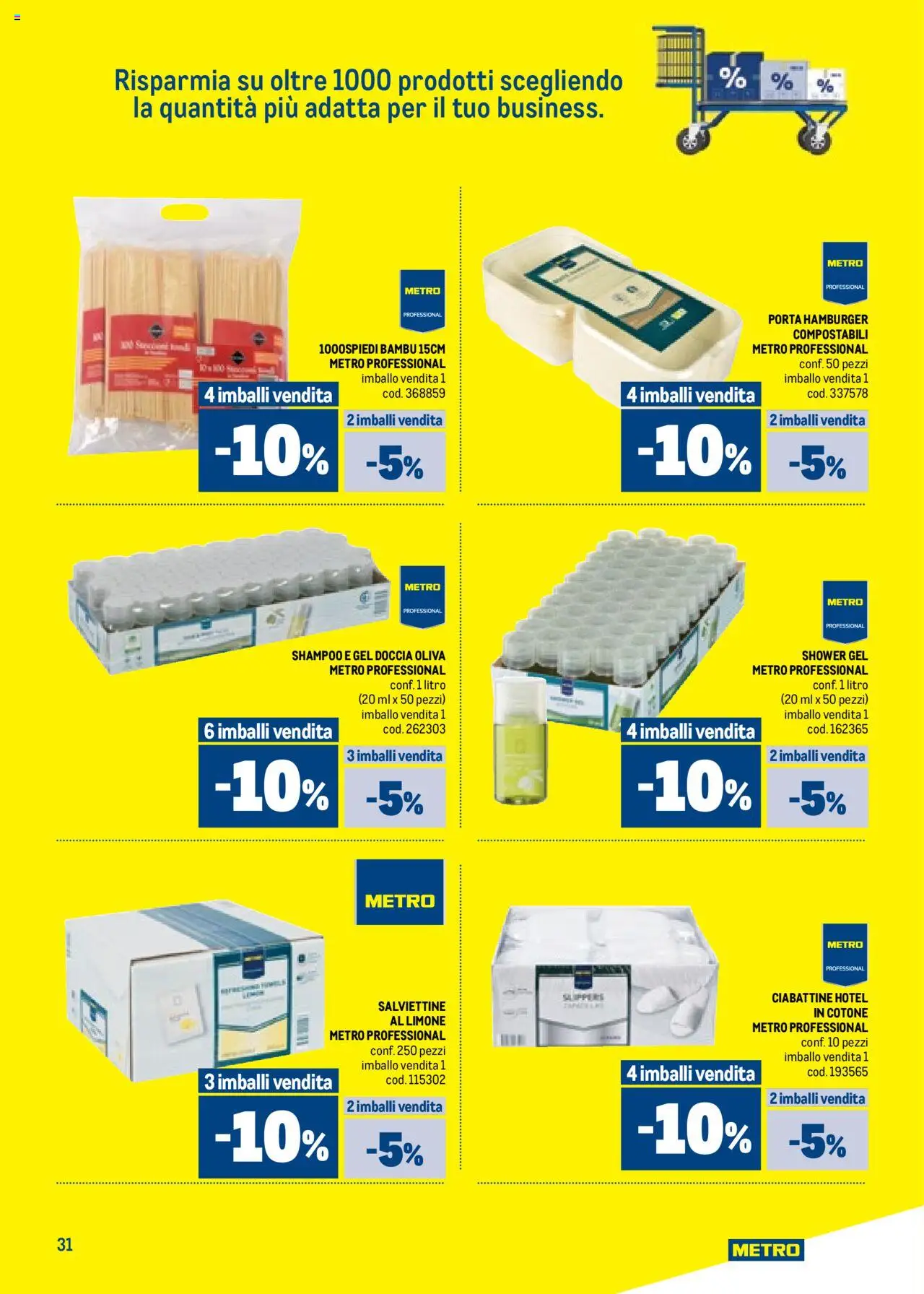 Metro + Compri - Paghi catalogo - pagina 31 - valido dal 09/07/2025