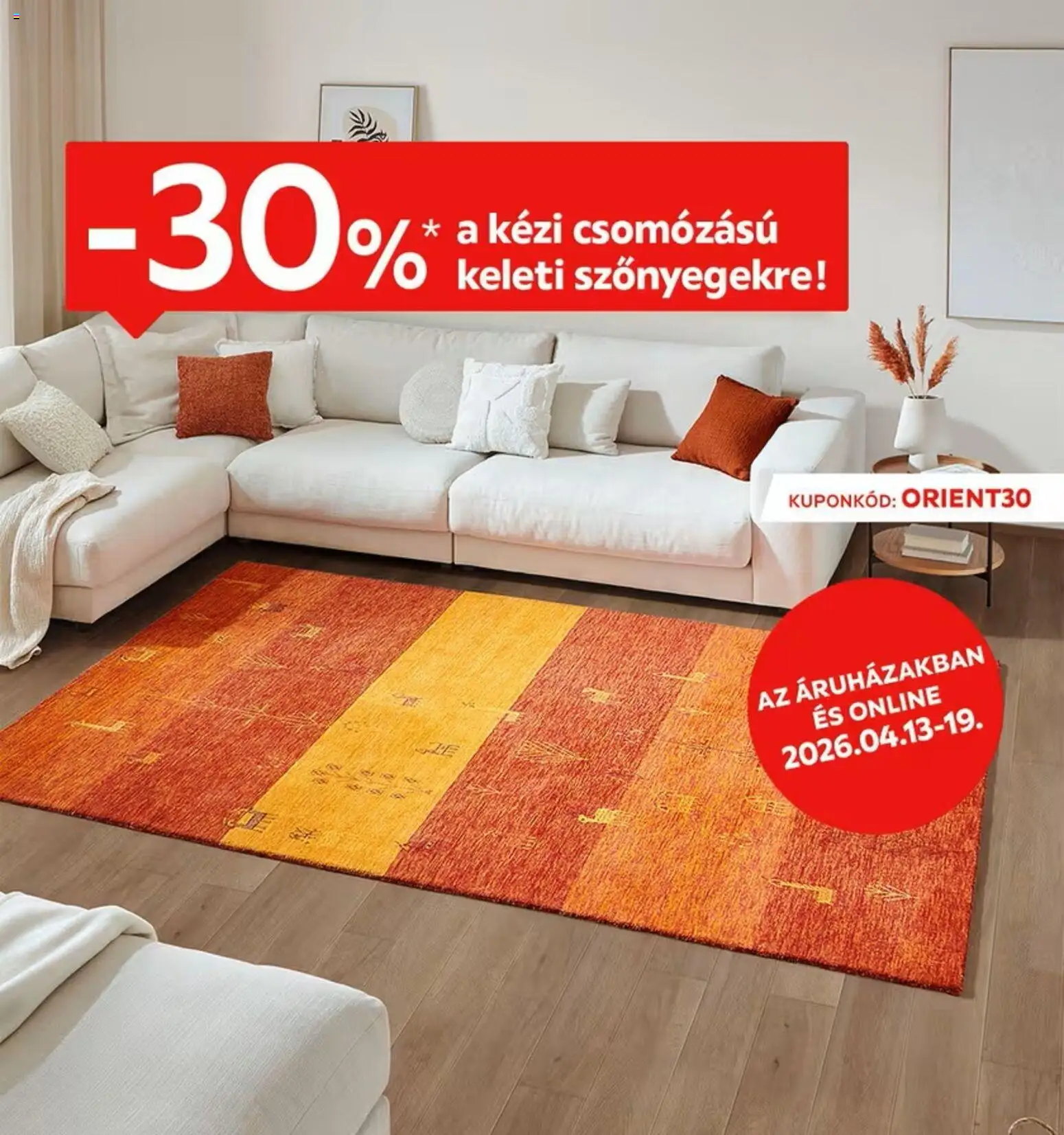 XXXLutz akciós újság - 1oldal - érvényes 2026.04.13.-tól