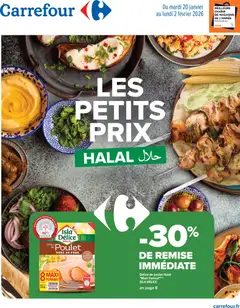 Aperçu Carrefour Les petits prix halal valable à partir du 20/01/2026