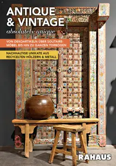 Vorschau Rahaus  Antique und Vintage gültig ab 10.07.2024