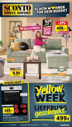 Vorschau Sconto - Black Friday gültig ab 24.11.2025