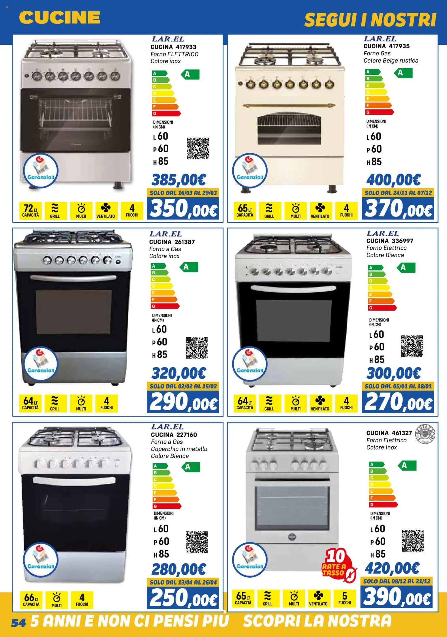 Orizzonte Elettrodomestici catalogo - pagina 54 - valido dal 01/11/2025