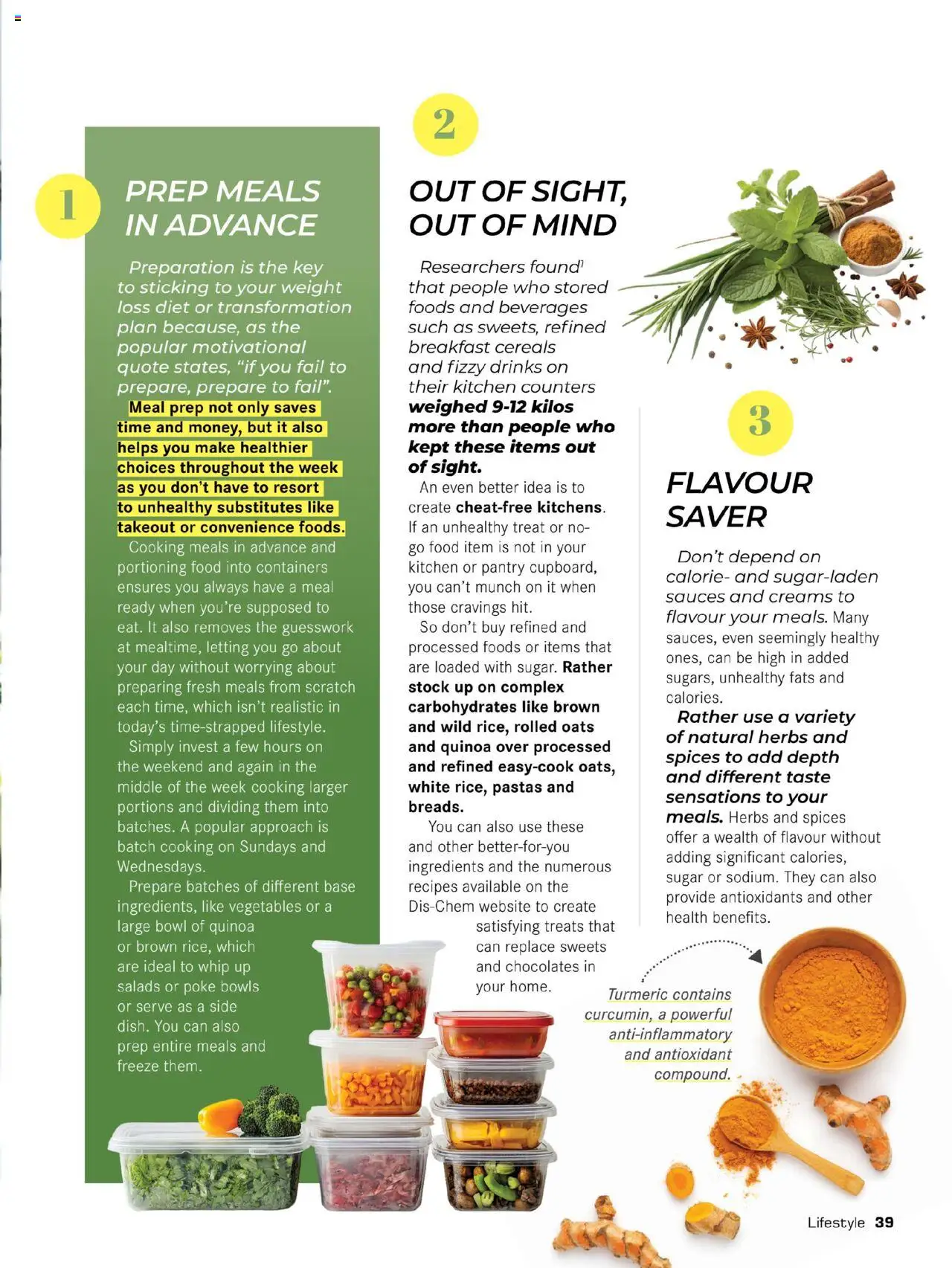 Dis-Chem Living Fit - page 41- valid from 01/05/2025