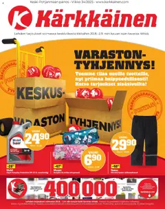 Esikatselu Kärkkäinen tarjoukset voimassa alkaen 20/08/2025