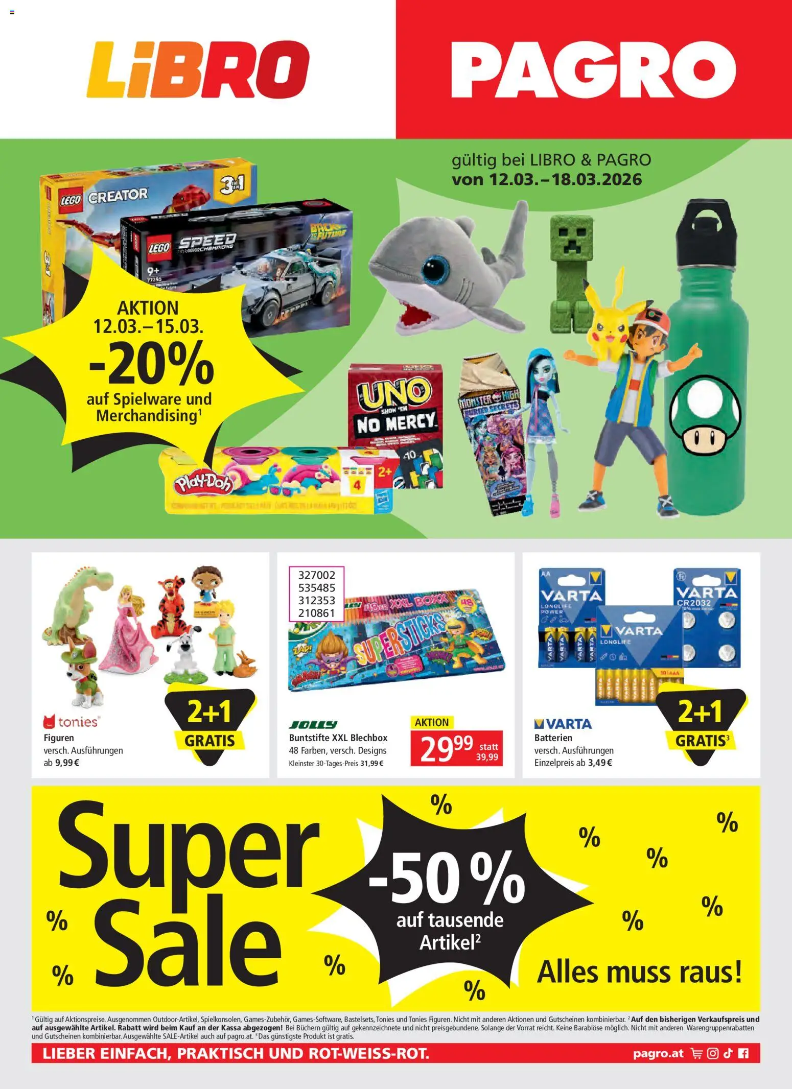 Libro Flugblatt - Seite 1- gültig ab 12.03.2026