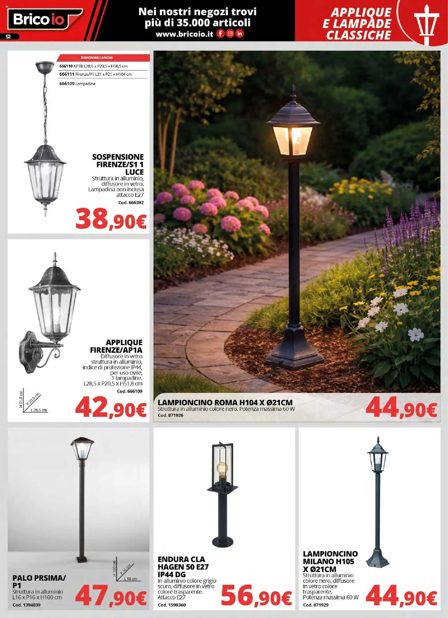 Brico io volantino - pagina 52 - valido dal 30/03/2026