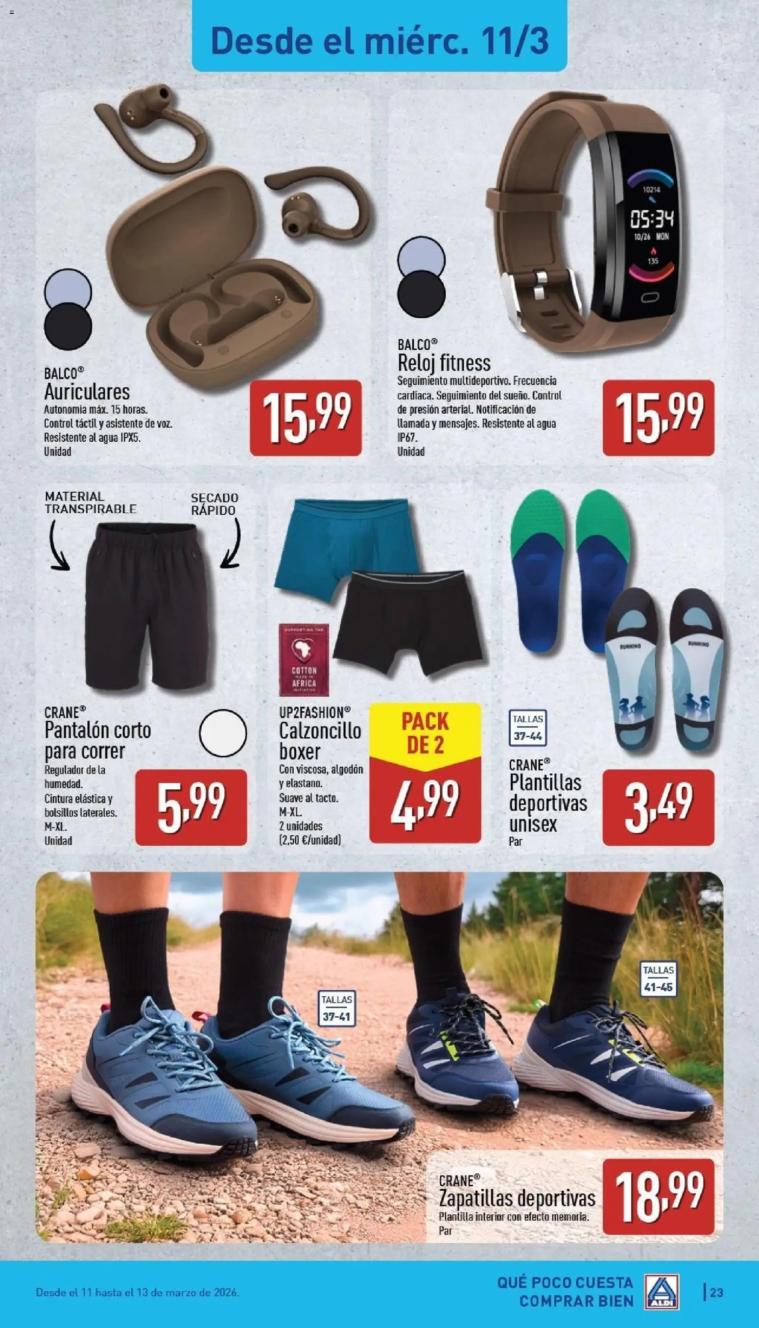 Aldi folleto Canarias - Página de 23 - Válido desde 09/03/2026