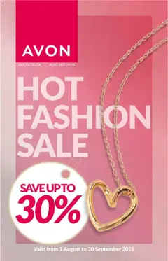 Preview Avon - Hot Fashion Sale valid from 01/08/2025