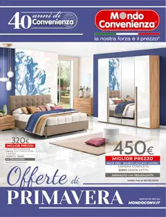 Anteprima Mondo Convenienza volantino valida dal 01/04/2026