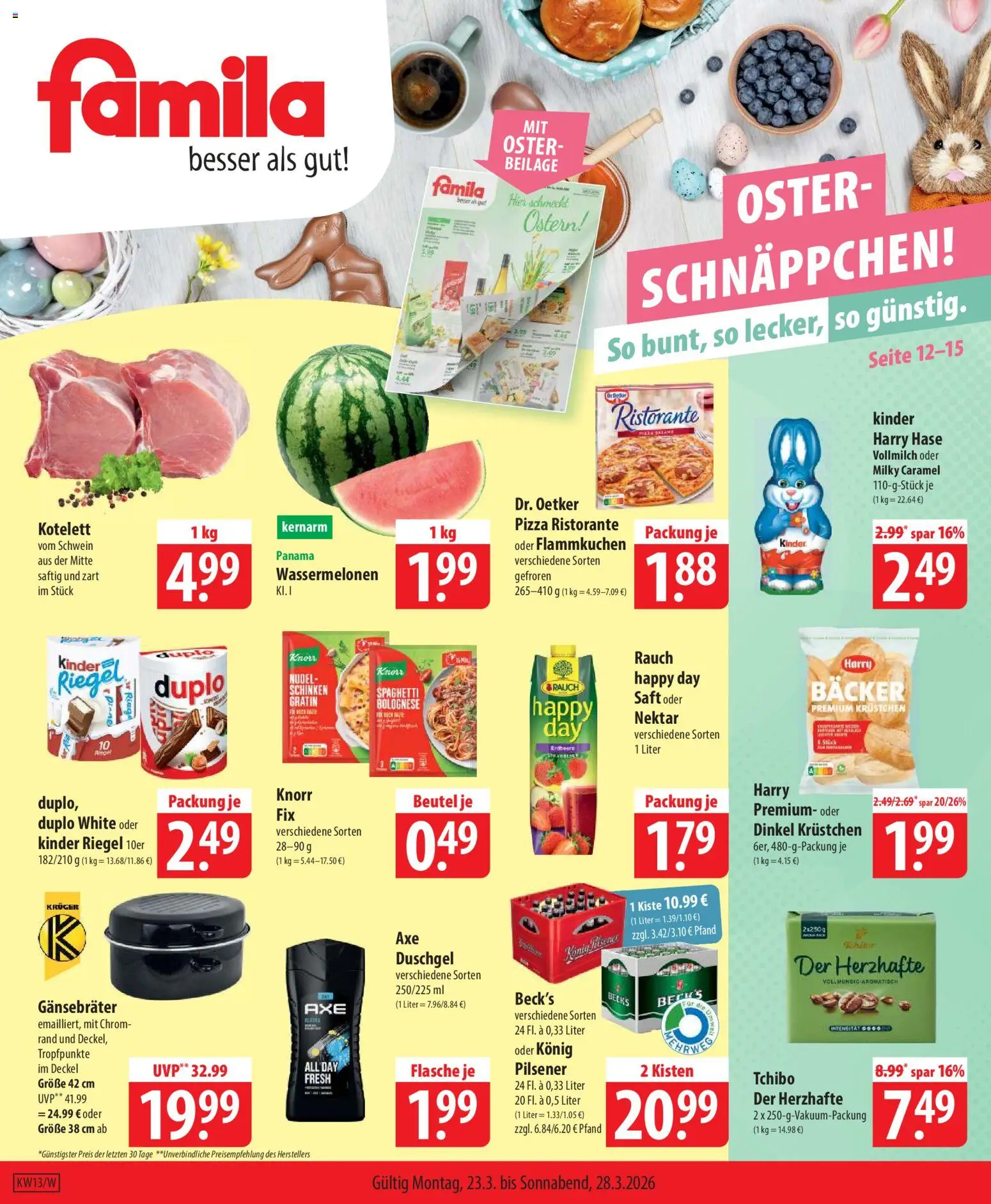 Famila Prospekt 	 - Seite 1 - gültig ab 23.03.2026