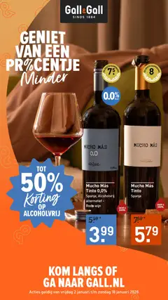 Gall en Gall - Folder geldig vanaf 02-01-2026