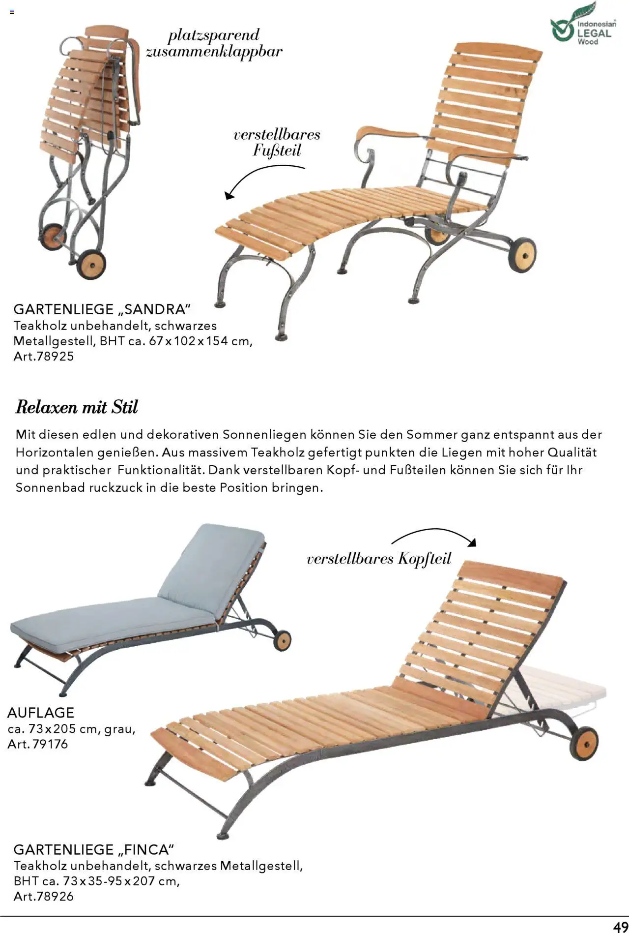 Rahaus Prospekt Gartenmöbel - Seite 49 - gültig ab 07.04.2025
