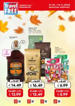 Náhled Travel Free leták platný od 31.10.2025