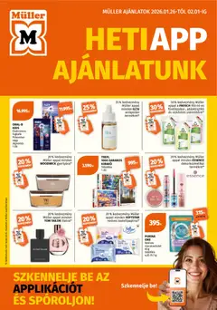 Előnézet Müller Akciós újság érvényes 2026.01.26.-tól