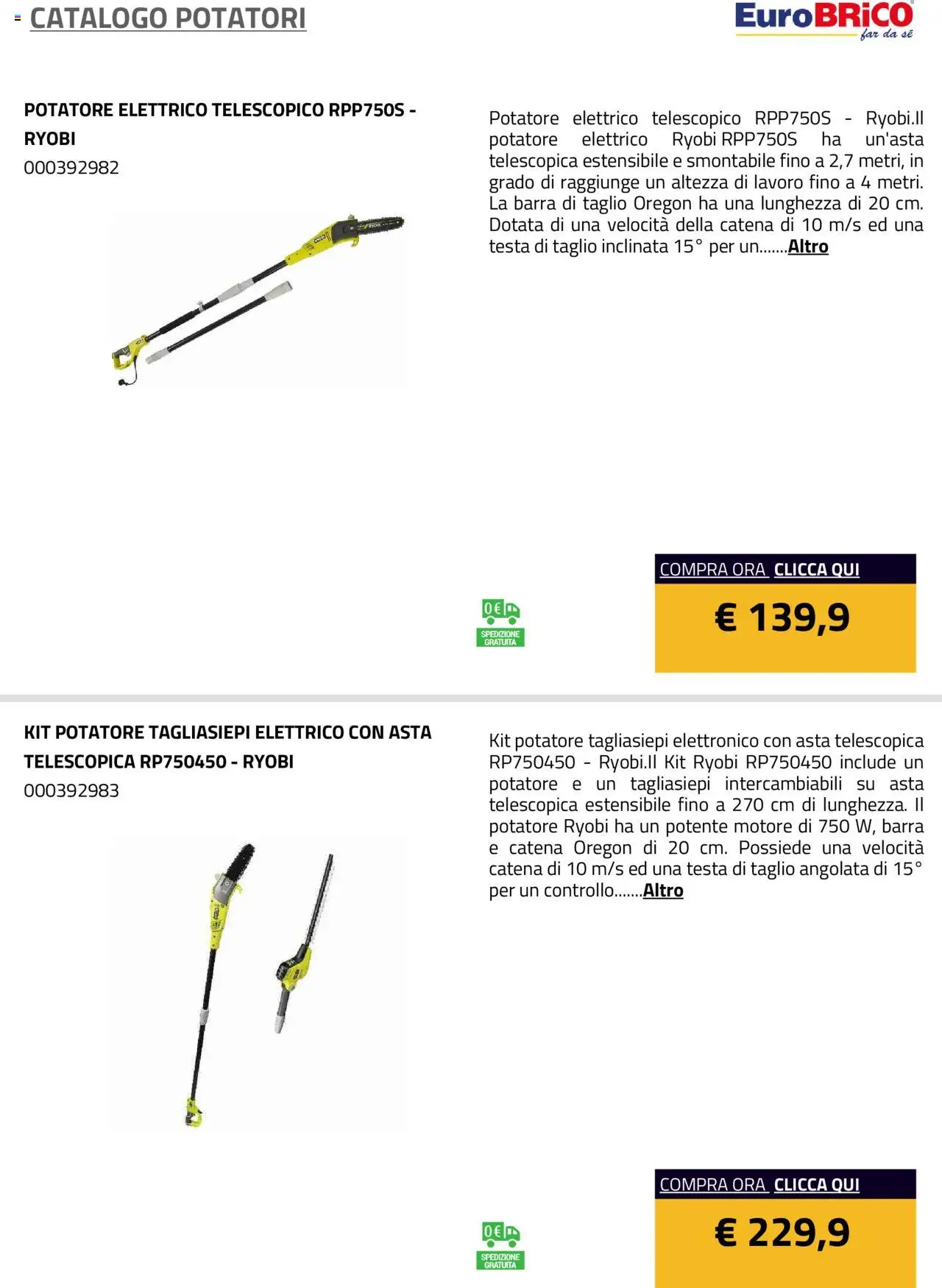 Eurobrico Potatori catalogo - pagina 8 - valido dal 23/07/2025