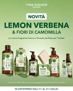 Anteprima Yves Rocher Verbena catalogo valida dal 11/07/2025