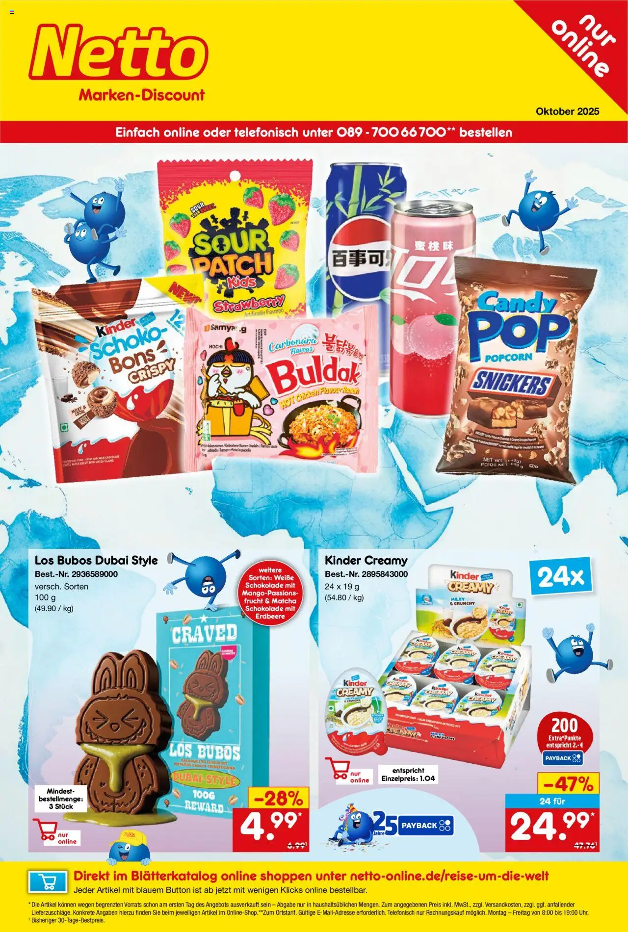 Netto Marken-Discount Online-Sonderangebote Lebensmittel - Seite 1 - gültig ab 01.10.2025