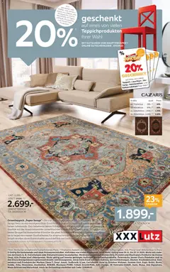 Vorschau XXXLutz Teppichprodukten gültig ab 04.11.2025