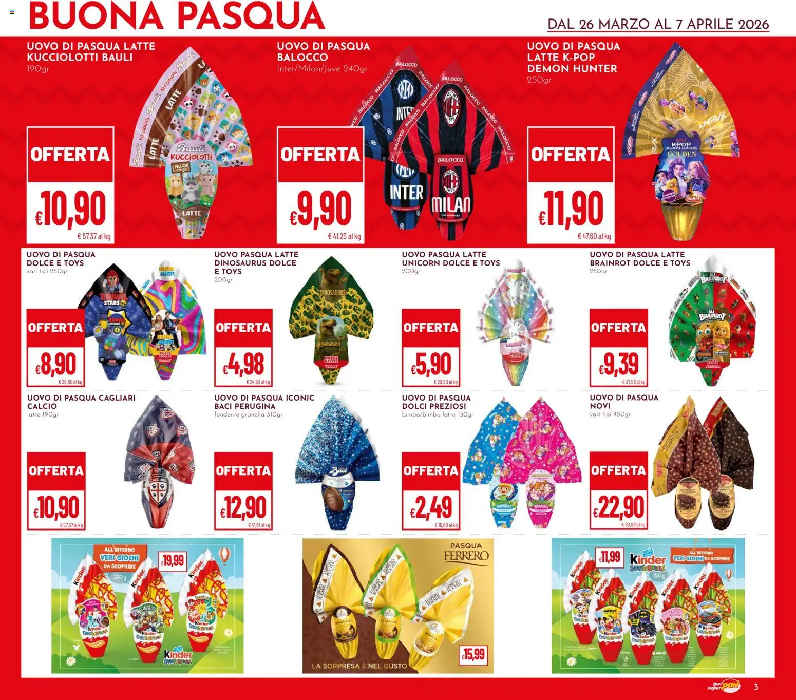 Pan volantino - pagina 3 - valido dal 26/03/2026