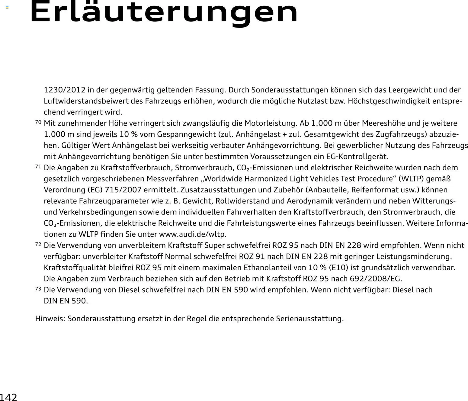 Audi Q3 - Seite 142 - gültig ab 29.01.2026