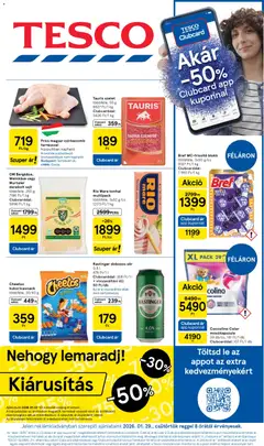 Előnézet Tesco Hipermarket - Akciós újság  érvényes 2026.01.29.-tól