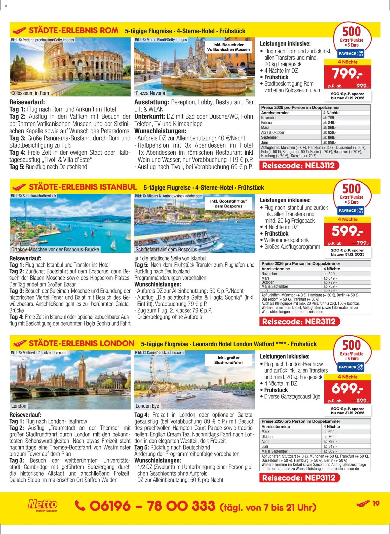 Netto Reisen Prospekt 	 - Seite 19 - gültig ab 27.11.2025