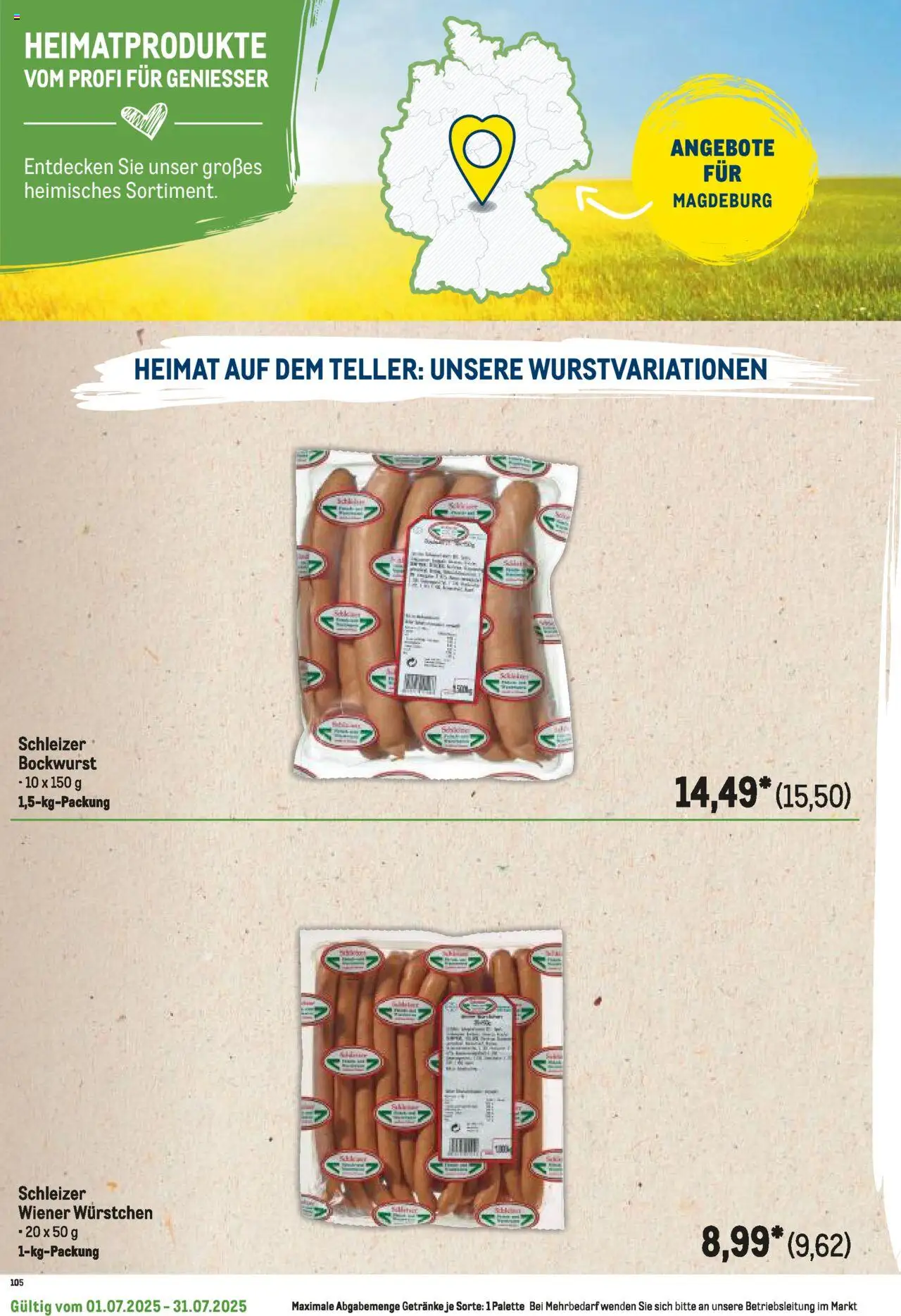 Metro - Regionaler Flyer - Seite 96 - gültig ab 01.07.2025