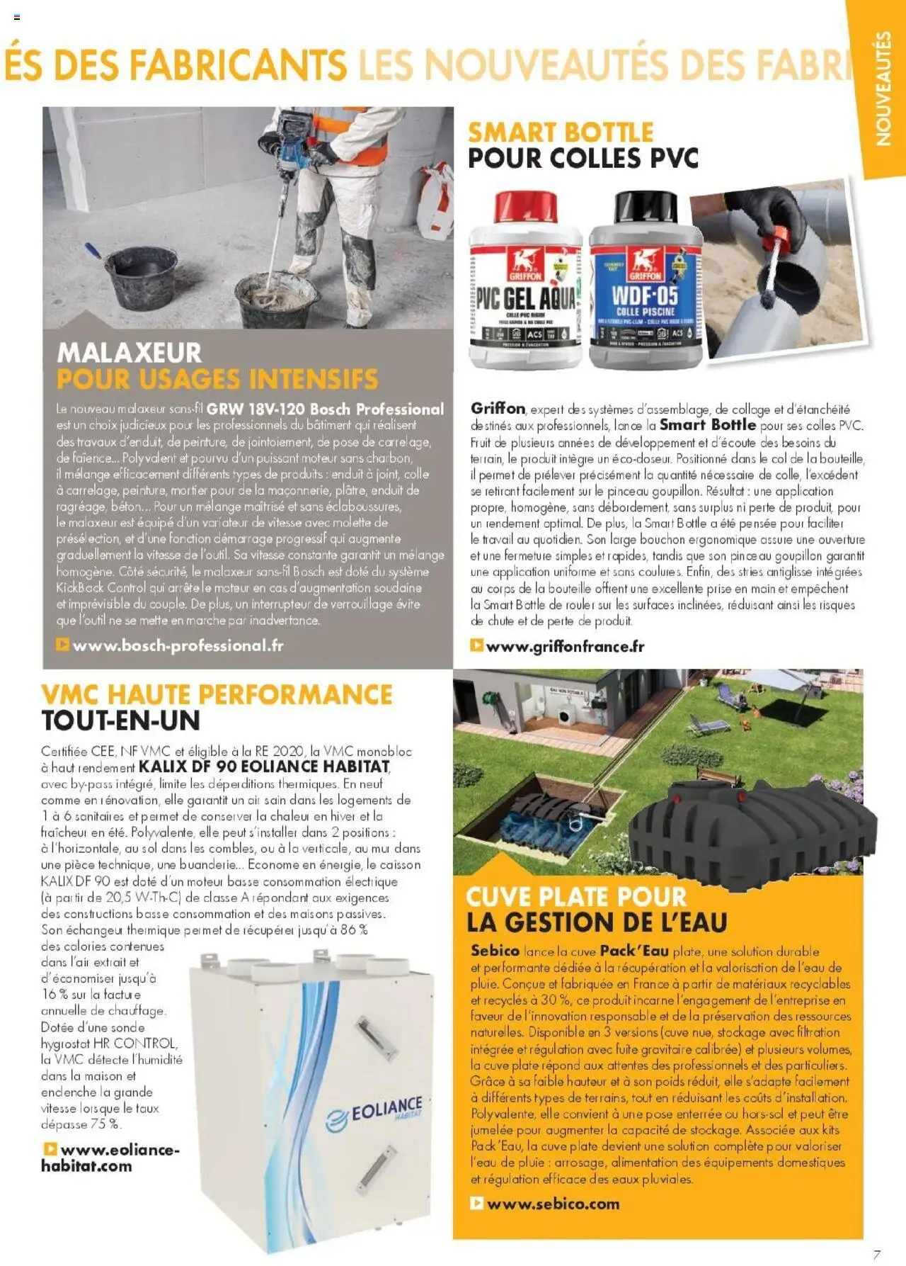Gedimat - Affaires De Pros Gedimat n°111 - page 7 - valable à partir du 01/07/2025
