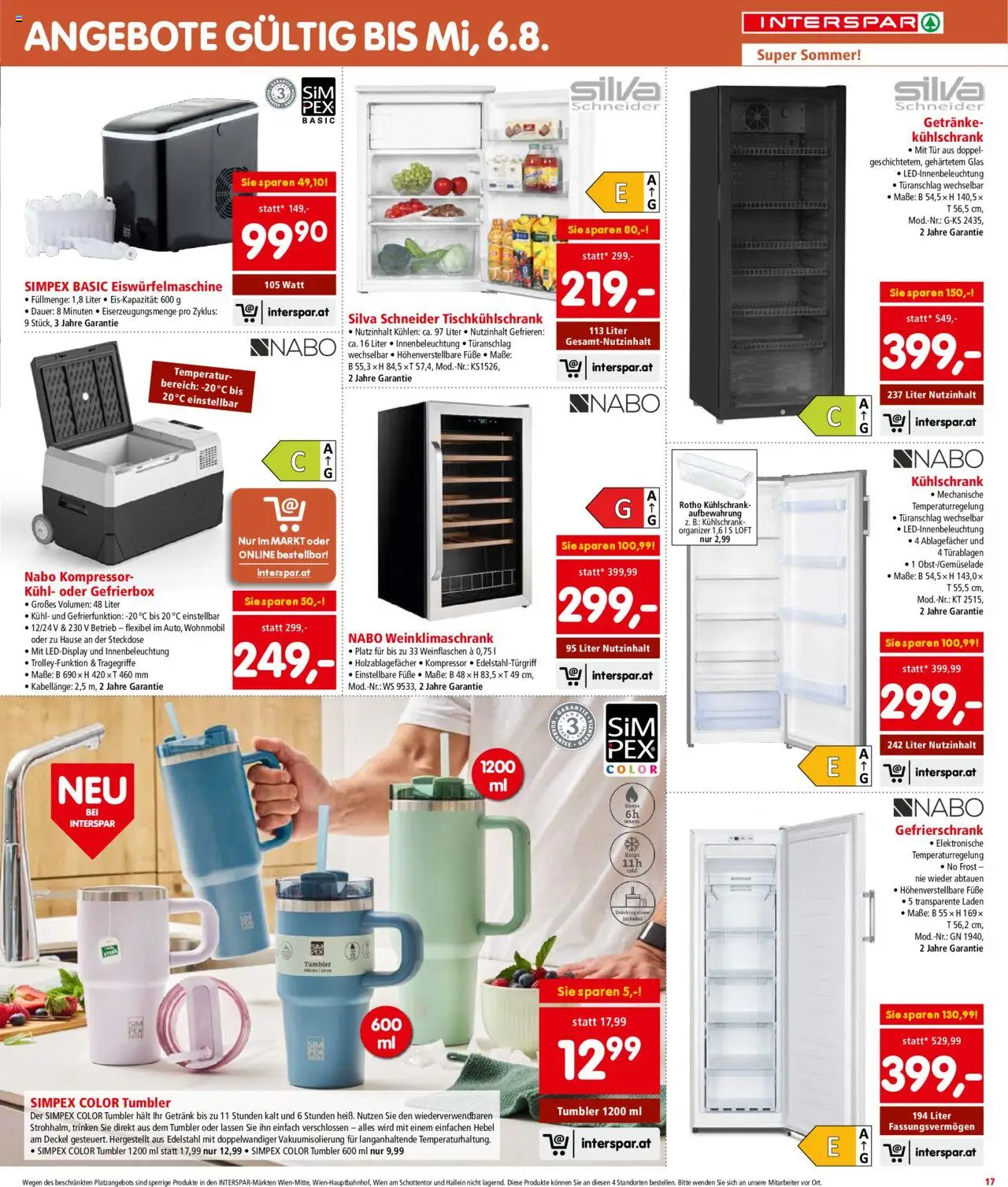Interspar Flugblatt - Steiermark  - Seite 17- gültig ab 15.07.2025